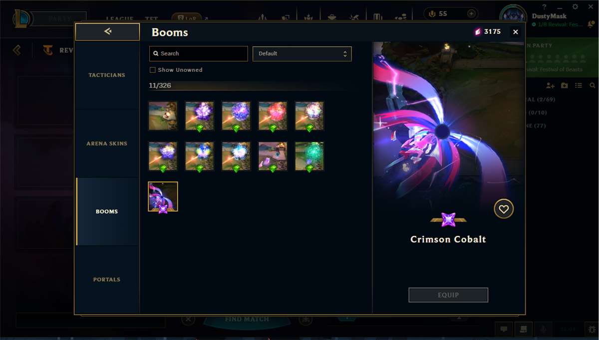 Penjualan akun permainan League of Legends